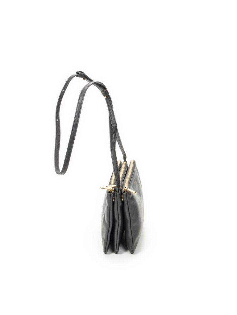 Celine Small Trio Crossbody Gray Calfskin Leather - Picture 4 of 11